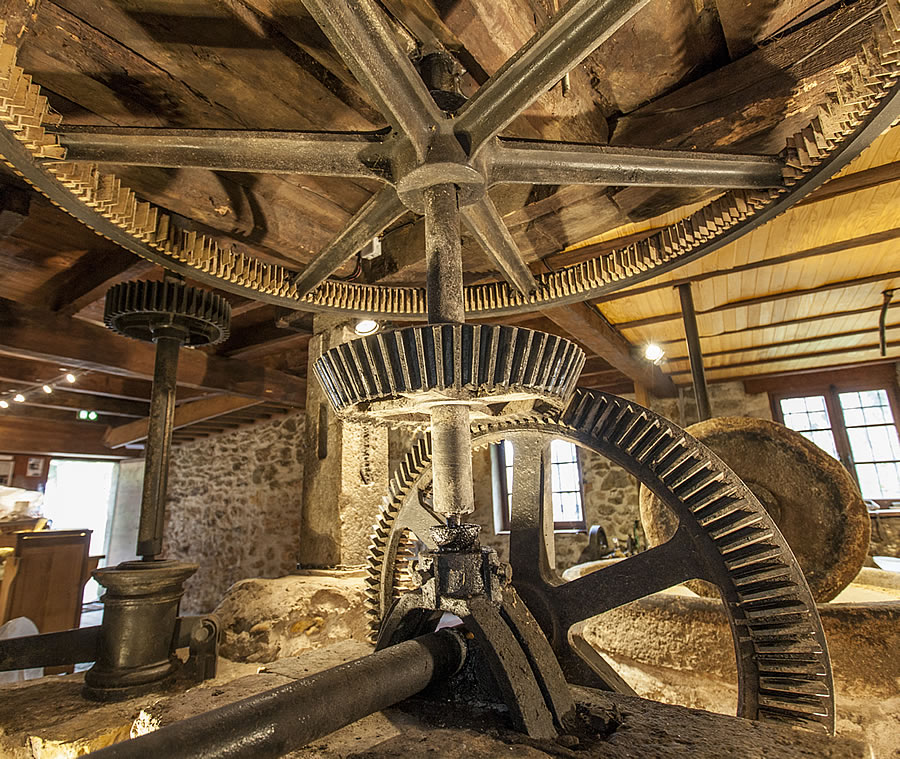 Historique du Moulin de Chanaz - Savoie - 19 ème siecle...