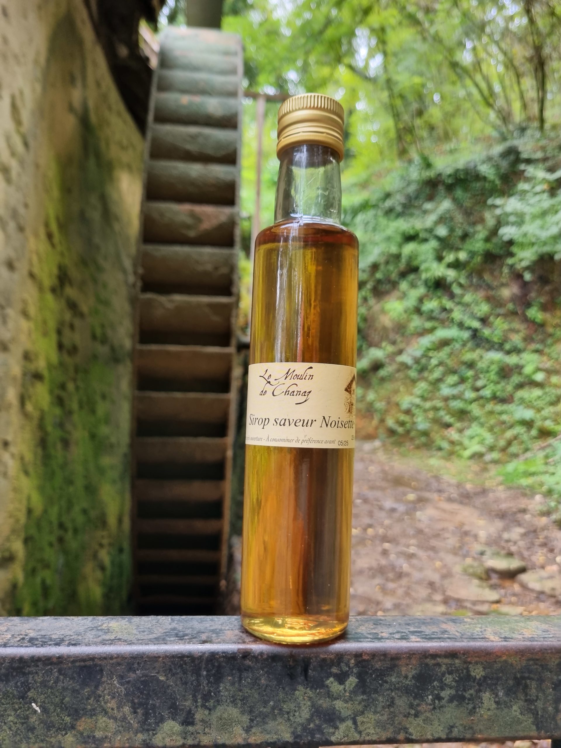 Sirop de Noisette - Moulin de Chanaz - huile noix - huile de noisettes -  Savoie